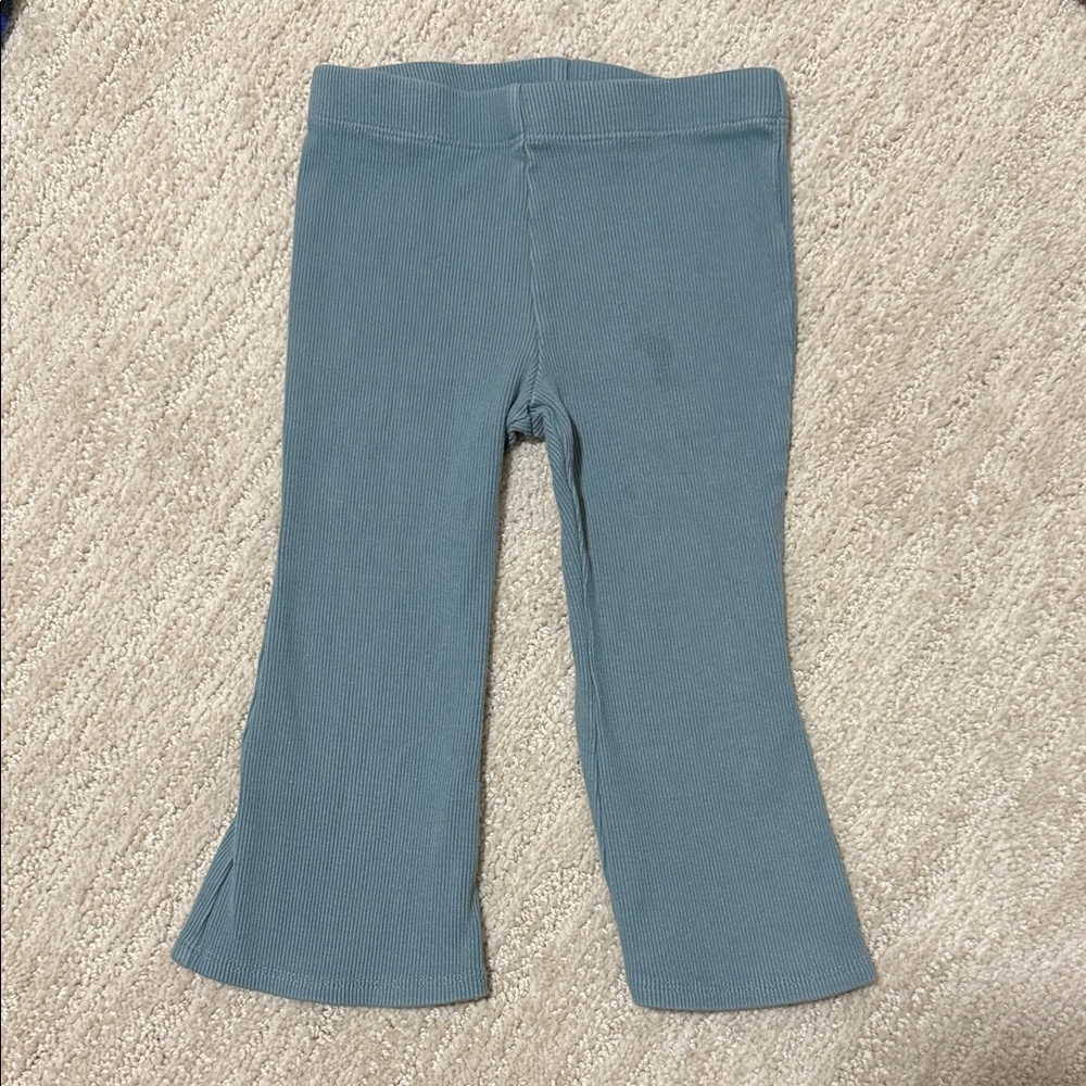 Gymboree Blue Ribbed Kids Leggings